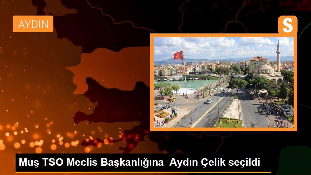 Muş TSO Meclis Başkanlığına Aydın Çelik seçildi