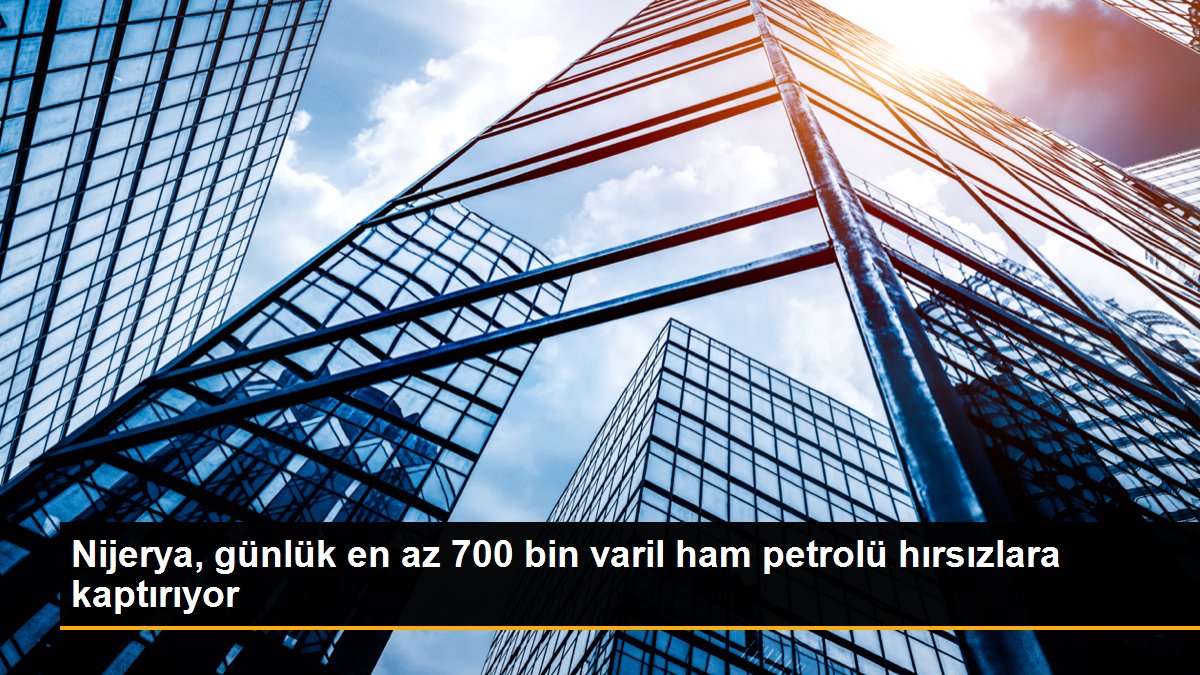 Nijerya, günlük en az 700 bin varil ham petrolü hırsızlara kaptırıyor