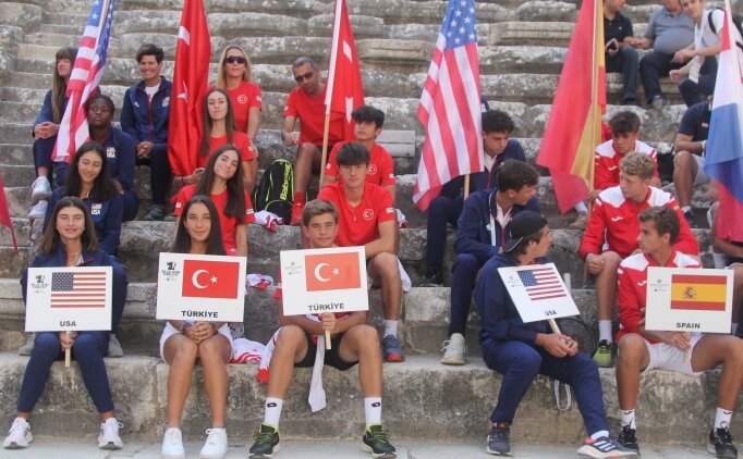 Teniste dünyanın 16 yaş altı en uygun atletleri Antalya’da buluşuyor