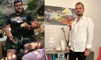 8 ayda 75 kilo verdi: ‘İçimden resmen bir insan çıktı’