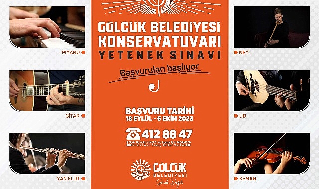 Gölcük Belediyesi Konservatuarı’na başvurular başlıyor