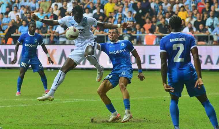 Her şey için teşekkürler çocuklar! Adana Demirspor Avrupa’ya veda etti…