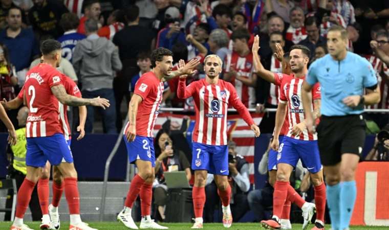 Madrid derbisinde kazanan Atletico Madrid!